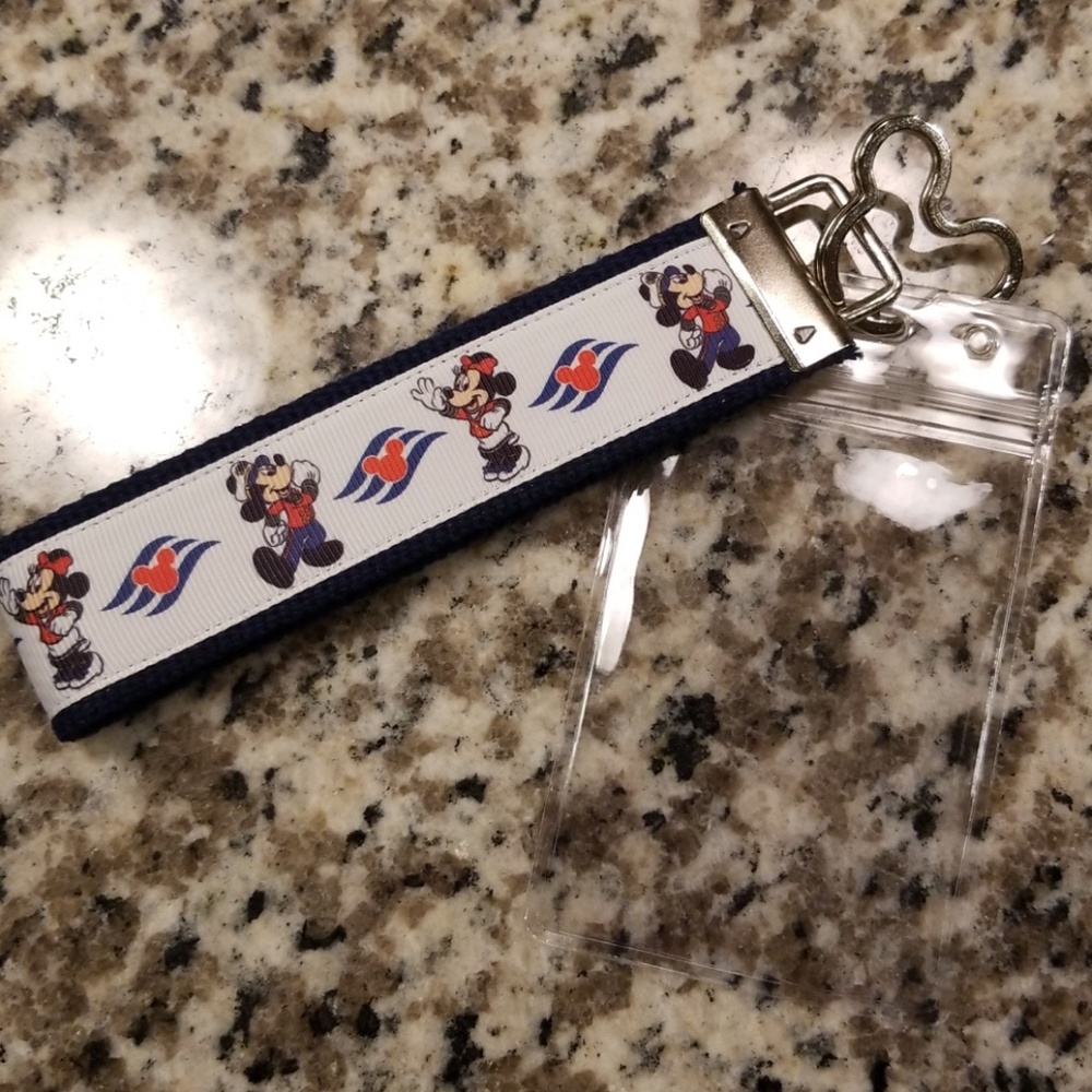 Disney wrist ID holder